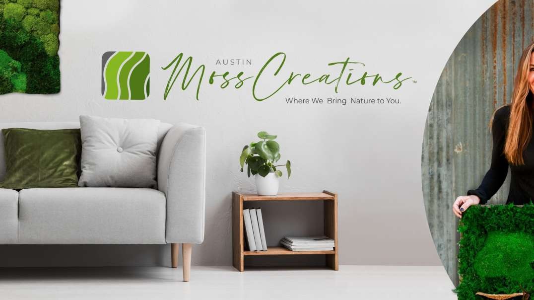 Austin Moss Creations | Living Moss Wall Art